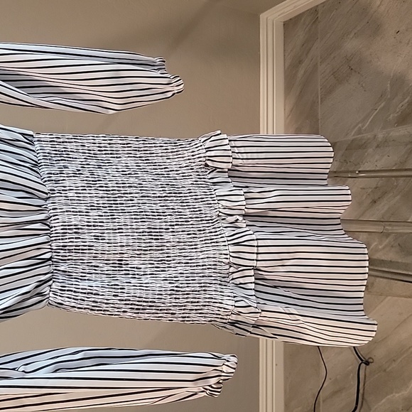 NWT  HL Affair Stripped Dress - Picture 10 of 11